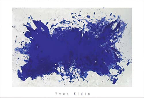 kunst für alle Kunstdruck/Poster: Yves Klein Hommage an Tennessee - hochwertiger Druck, Bild, Kunstposter, 100x70 cm