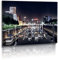 Premium Poster Foto XXL - Architektur - Bilder - Düsseldorf Skyline - Medienhafen - Poster : 45 cm x 30 cm