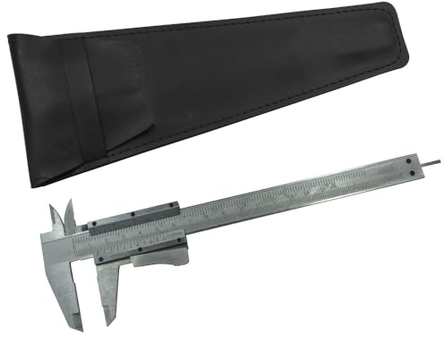 Dönges Taschenmessschieber, 150 mm, mit Momentklemme (Messschieber Schieblehre Meßschieber Taschenschieblehre Taschenschublehre) Nonius: 1/20/1/128