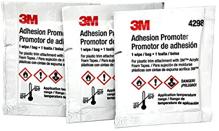 3M 4298 Adhesion Promoter, 3 Sponge Applicators