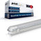 Print-Klex GmbH & Co.KG Einzelhalter für LED Röhren 150cm T8 G13 Röhrenhalter Fassung Halter ohne LED Feuchtraumleuchte Arbeitsbeleuchtung mit Schutzabdeckung