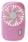 Mini Handheld Fan, Powerful Small Personal Portable Fan 2 Speeds Adjustable USB Rechargeable Fan for Kids Girls Woman Man Home Office Outdoor Travel(Pink)