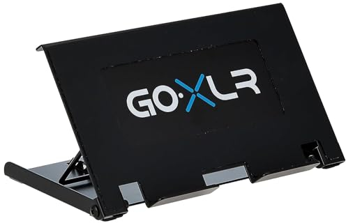 TC Helicon GoXLR Revolutionäre Online-Broadcaster-Plattform mit 4-Kanal-Mixer, motorisierten Fadern, Soundboard und Gesangseffekten