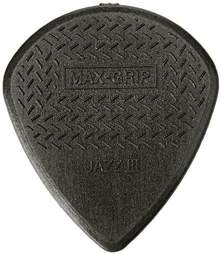 Dunlop Max Grip Jazz III Carbon Plektren (6 Stück)