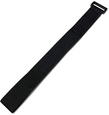 Hook & Loop Elastic Straps, All-Purpose Reusable Tie Down Straps (1, 25mmx510mm)