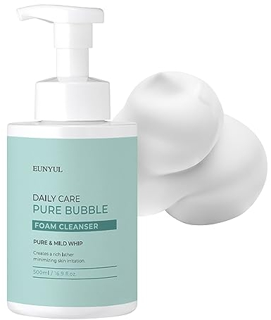 EUNYUL Daily Care Pure Bubble Reinigung Schaum 500ml Koreanische Hautpflege Kosmetik ph 5.5 Gesichtsreinigung Schaum & Schaumreinigung für tiefe Reinigung