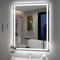 S'bagno Bluetooth-Bathroom-Mirror-with-LED-Lights 700x500mm, LED-Bathroom-Mirror with Defogging Mat, 3000K-6500K, Dimmable, Memory, HD Tempered Glass, IP44 Waterproof, Horizontal/Vertical