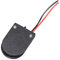 Allayu Porte-Pile Bouton en Plastique Pile Bouton Case Flip Pile Bouton CR2032 Bouton Bricolage Socket, 1pc, Noir