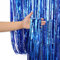 2m/2.5m/3m Foil Door Curtain [2.5m, Blue]