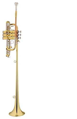 KESHUO Trompete Marching Band Trompete Instrument In B-Flat Erweitert Trompete Messing
