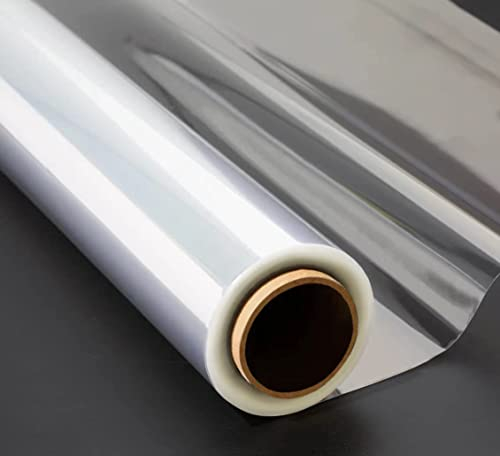 30M Papier Emballage Transparent Rouleau Plastique Transparent Papier Cadeau Pour Fleuriste,Paniers Cadeaux, Bonbons, etc. (43CM x 30M X 2.3MIl)