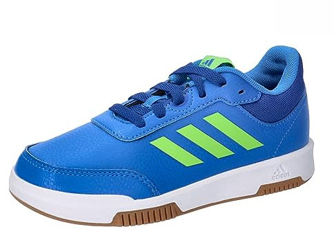 adidas Tensaur Sport Training Lace Shoes, Zapatillas de Deporte Unisex niños, Bright Royal Lucid Lime Team Royal Blue, 35 2/3 EU