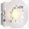 bmf-versand® Wandleuchte Innen LED - Wandlampe Kristalle Wohnzimmer Glas - Wandbeleuchtung Eckig 12 cm - Kristalllampe Warmweiß - Kristallleuchte Wand