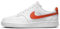 NIKE Court Vision LO NN, Sneaker Hombre, White/Picante Red, 44 EU