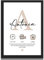 Milaboo® personalisiertes Geburtsposter Buchstabe beige I Kinderzimmer Deko I personalisierte Geschenke Baby (beige)