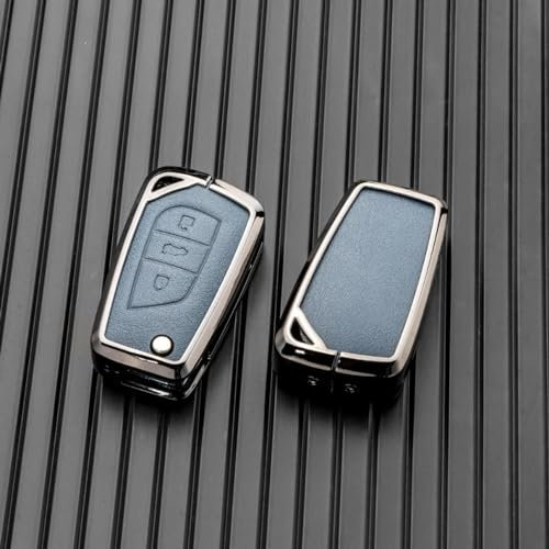 LAVIYE Etui de Protection pour clé de Voiture en Cuir, pour Toyota Auris Corolla Avensis Verso Yaris Aygo Scion TC IM Camry RAV4