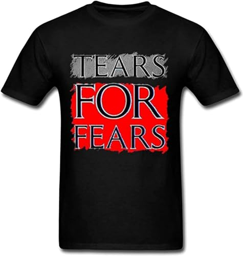 Comfortable On Tears Fears Band Music Males T-Shirts Size L