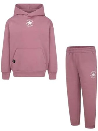 Converse Unisex Kinder Cnvn Sustainable Core Po Tracksuit, Dk Pink, 6 Jahre EU
