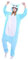 Venaster Cosplay Pyjamas Adulte Unisexe Onesies Halloween Deguisement Animaux Grenouillères Romper Pajamas Lapin Bleu Vêtements de Nuit Carnaval Costumes Femme