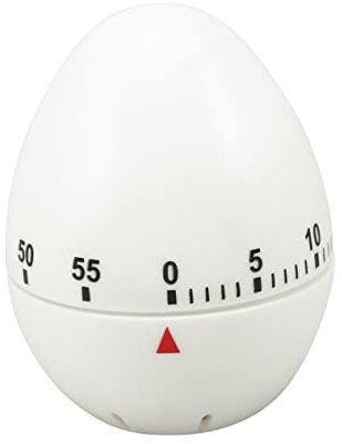 ABOOFAN Unique Kitchen Small Wood Bowl Indoor Ashtray Stainless Steel Round Cake Pan Kitchen Reminder Household Countdown Mechanic Timer Egg White