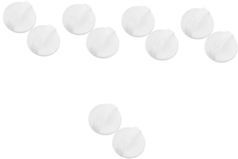 Uonlytech 10pcs Washer Timer Control Knobs for Semi-automatic Washing Machines Easy to Use Dryer Replacement Accessories Compact Design