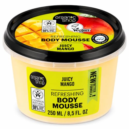 Organic Shop Body Mousse Refreshing Juicy Mango, 250 ml