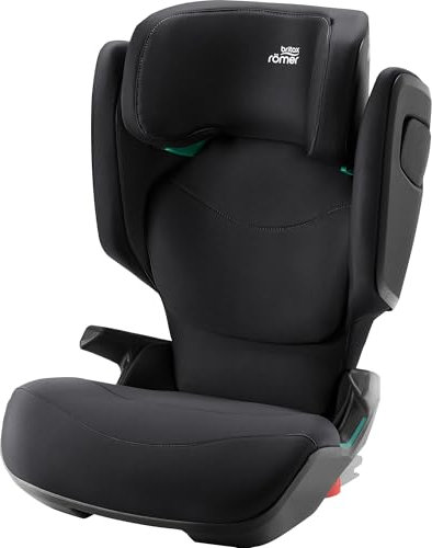 BRITAX RÖMER Kindersitz KIDFIX PRO M, für Kinder von 100-150 cm (i-Size) mit und ohne ISOFIX, 3,5-12 Jahre, Space Black | Classic