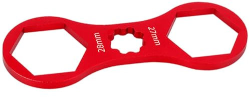 Utensile da Taglio per Forcella Anteriore, Forcella per Mountain Bike | Molla per Bici Regolabile, Strumento di Installazione del Tappo della Forcella, Chiave per Forcella da Viaggio, Uomo e Donna
