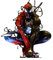 Eamily for Venom Spider-Man Symbiote Anime Action Figure Model Toy Doll Ornaments Can Be Collected Surprise Gifts