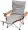 VEVOR Chaise de Camping Inclinable Portable, Capacité de Charge 150 kg, 4 Positions avec Repose-Pieds, Porte-gobelet, Poche Latérale, Appui-tête, pour Maison, Camping, Pêche, Activités en Plein Air