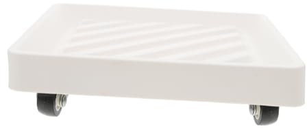 Mikikit Vassoio per Fioriera Mobile Fioriera Pesante con Ruote Carrello per Piante con Ruote Base per Fioriera Pallet con Ruote Fioriera Quadrata Vassoio per Piante Quadrato