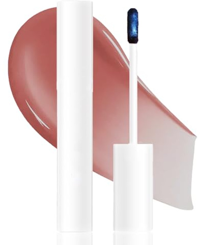 HERBENJOY Peel Off Lip Gloss, Long Lasting Waterproof Lip Tint, Matte Lipstick with Plumping Effect, Highly Pigmented Color Lipgloss Transfer Proof Lip Mask for Women and Girls (Whimsical Colour)