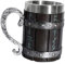 HOLIDYOYO Jarra De Cerveza De Fiesta Vaso Con Amurallado Acanalado Taza De Almacenamiento De Cerveza Taza De Bebida Al Aire Jarra De Cerveza De Diseño Vintage Jarro De Cerveza Madera