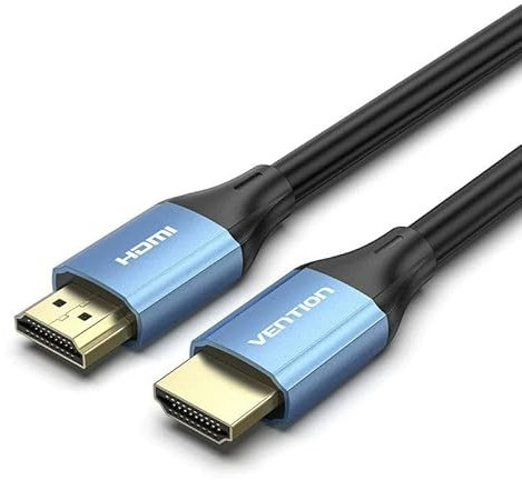 Câble HDMI V2.1 4K mâle vers mâle - Longueur 5 m - Matériau : PVC - Idéal pour la transmission haute définition