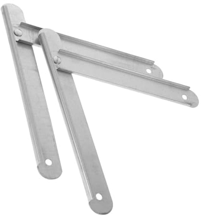 1 Paar Ersatzscharniere für Klappbare Leitern aus Aluminiumlegierung | Reinforced, Rostbeständig, Passend für Verschiedene Leiterarten, Zubehör für Leichte Trittleitern