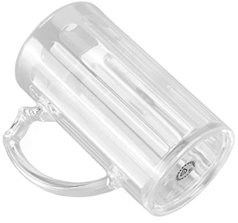 Stylebest Jarra de Cerveza de 500 Ml, Jarra de Cerveza Ligera de Gran Capacidad para Fiestas en la Piscina del Oktoberfest, Uso Al Aire Libre