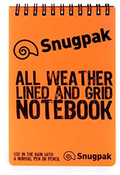 Snugpak Meldeblock Wasserfest Orange, Orange