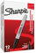 Sharpie Permanent-Marker, feine Spitze, rund, Schwarz, 3 Stück