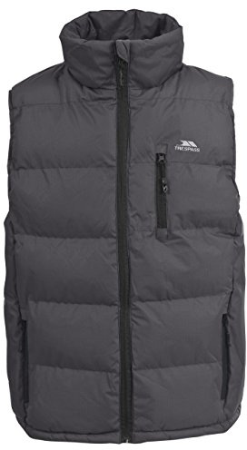 Trespass Mens Clasp Padded Gilet/Bodywarmer (M) (Flint)