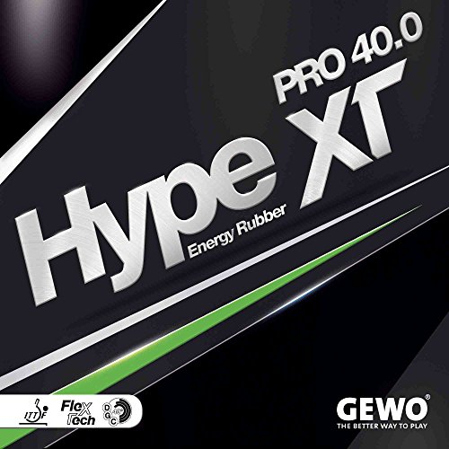 GEWO Belag Hype XT Pro 40.0, rot, 1,9 mm