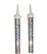 Beautiful Balloons 3 packs of 2 long silver fountain candles - birthdays, anniversaries, engagement, wedding celebrations