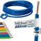 Single Core Flexible Cable - PVC Cable - H07V-K 2.5mm² - Dark Blue 10m/15m/20m/25m/30m/35m/40m/45m/50m/50m/50m/55m/55m/55m/55m/196.9 m up to 100 m to choose from