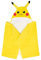 Pokemon Pikachu Badetuch mit Kapuze, Frottee, Gelb
