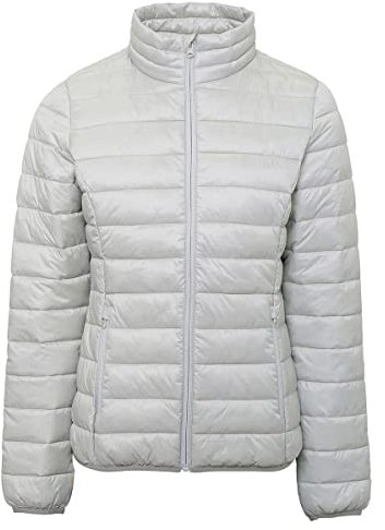 2786 Women's Terrain Padded Jacket, Silver (Silver 000), 14 (Size:Large)