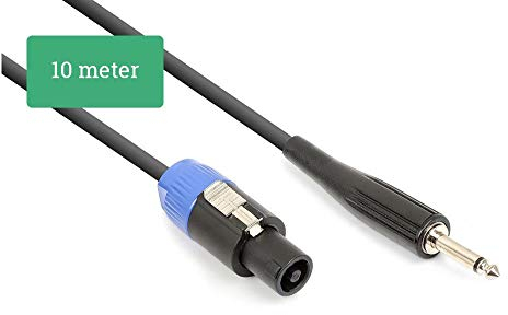 Vonyx CX305-10 Cable altavoz NL2- jack 6.3m (10m)