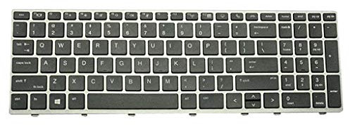 Gazechimp Parte di Ricambio Tastiera Completa per HP Elitebook 850 G5, Colore Nero