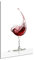 Tableau Plexiglas Eclat de Vin Rouge - Impression Verre Acrylique Style Vintage - Décoration Murale pour déco Maison, Cuisine, Salon, Chambre, Bureau - 30x50 cm