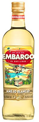 EMBARGO - Rhum Añejo Blanco - Médaille d’or Rum & Cachaça Masters 2022 - 40 % Alcool - Origine : Trinidad & Tobago, Guatemala, Martinique - 70 cl
