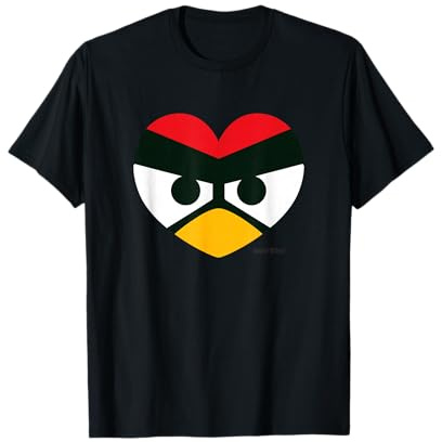 Angry Birds Red Herz offizielles Merchandise T-Shirt