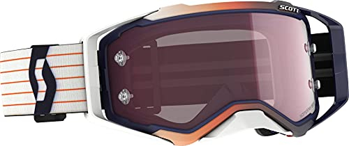 Scott Prospect Amplifier Motocross-Brille, Orange/Weiß (Pink, Einheitsgröße)